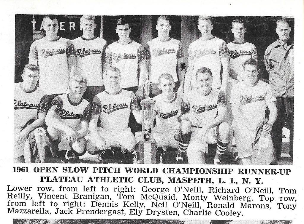 1961 Softball History USA