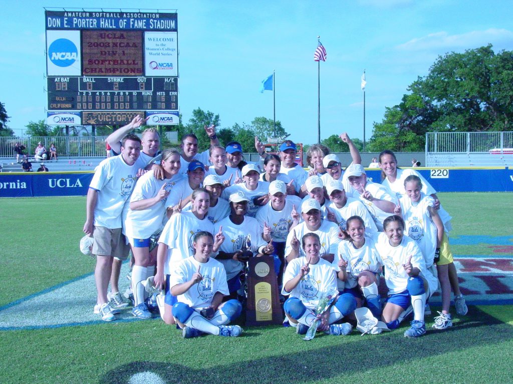 2003 NCAA Women’s College World Series Softball History USA