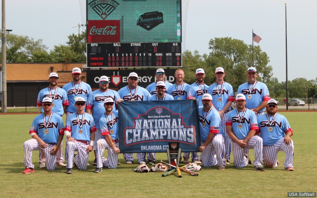 ASA Men’s B/C/D/E Slow Pitch Softball History USA
